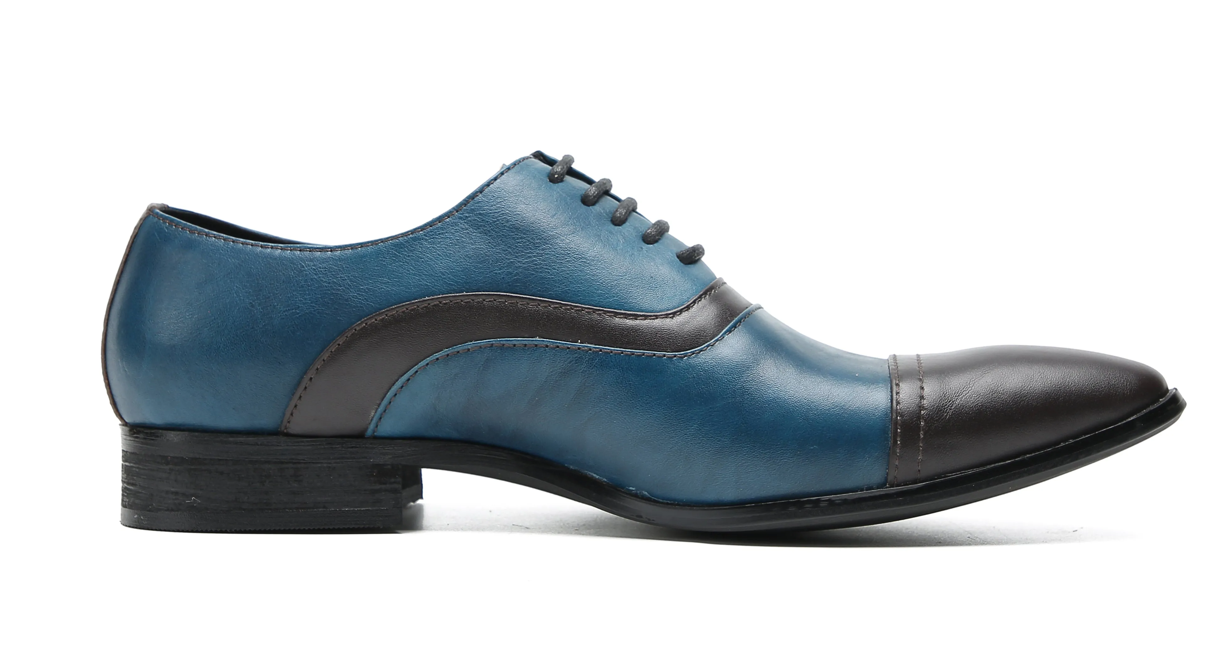 Men's Fashion Insert Color Dress Oxfords