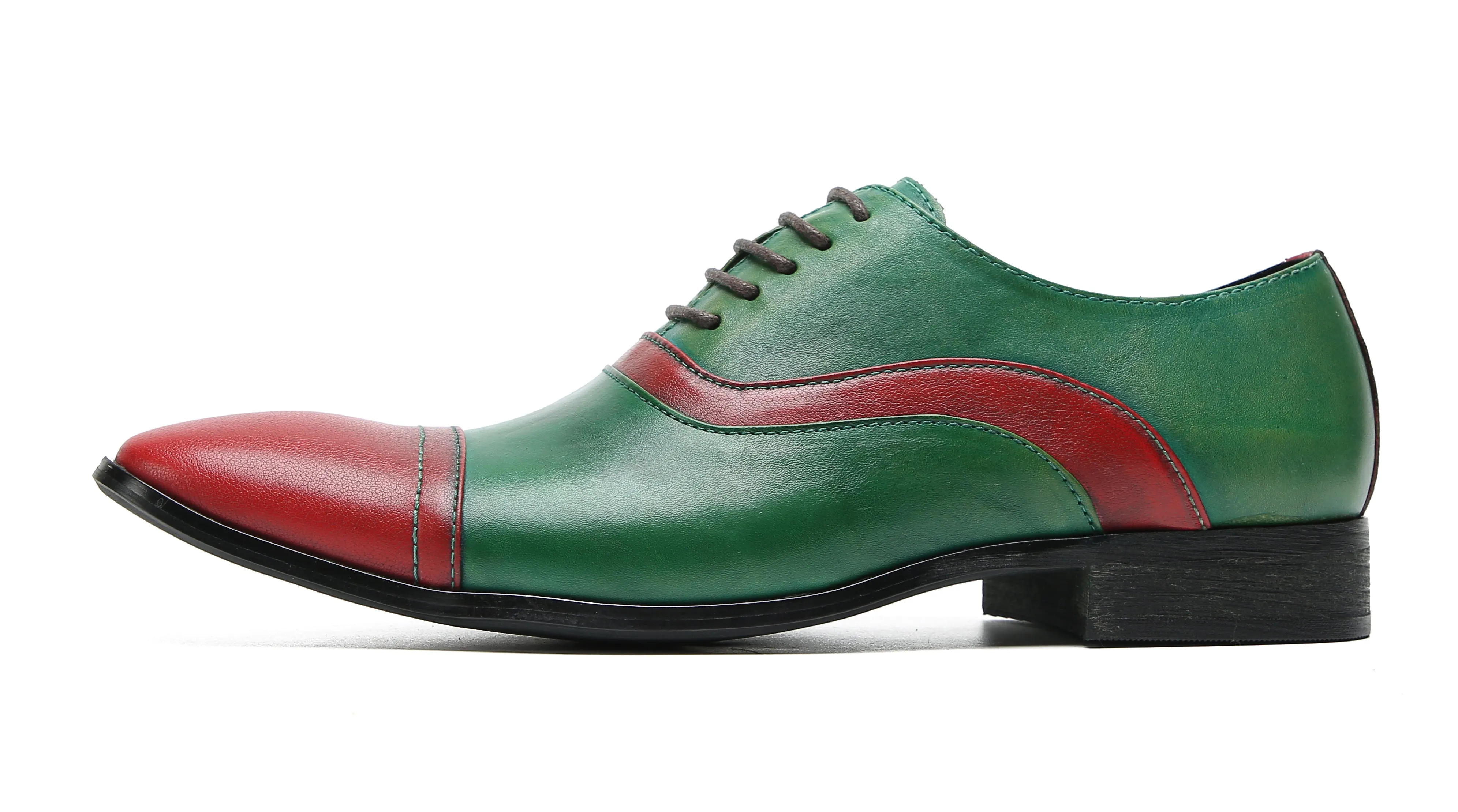 Men's Fashion Insert Color Dress Oxfords