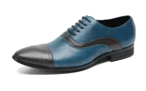 Men's Fashion Insert Color Dress Oxfords