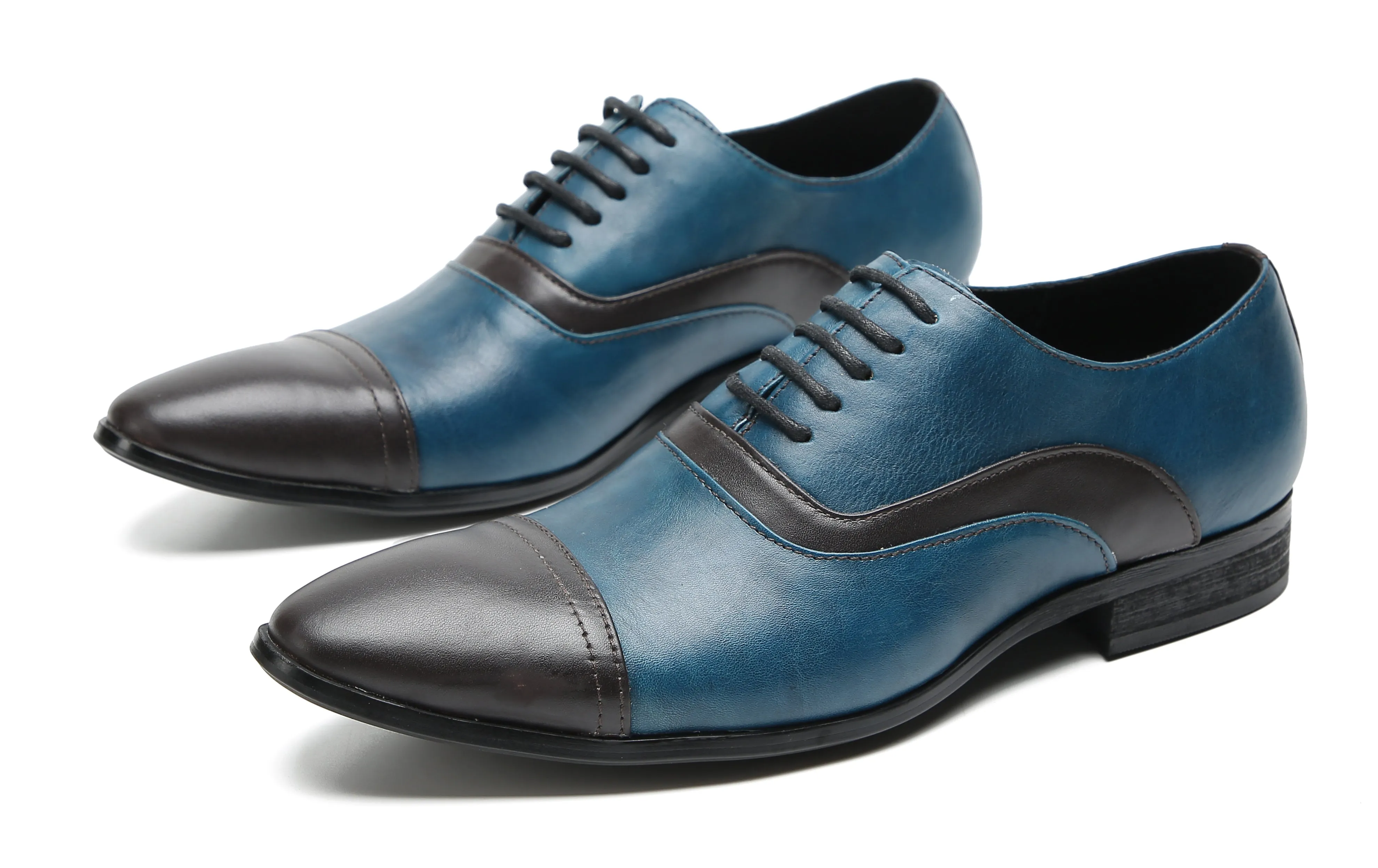 Men's Fashion Insert Color Dress Oxfords