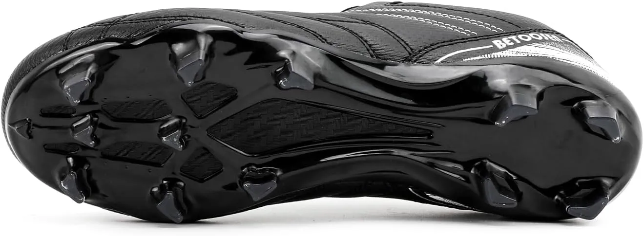 Men's Firm Ground Soccer Cleats Shoes Professional Breathable Outdoor Training Football Shoes