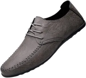 Mens Formal Slip On Monk Strap Dress Shoes Leather Round Toe Business Comfortable Wedding Non Slip Stylish Genuine Leather Classic Office