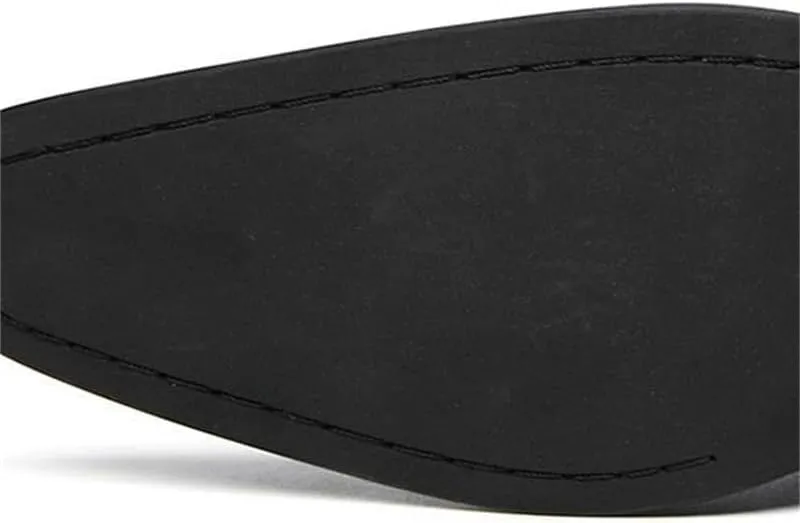 Men's Formal Wear Height-Enhancing Square Scalp Shoes Single Shoes Monk Buckle Office Wedding Shoes Brown(9)