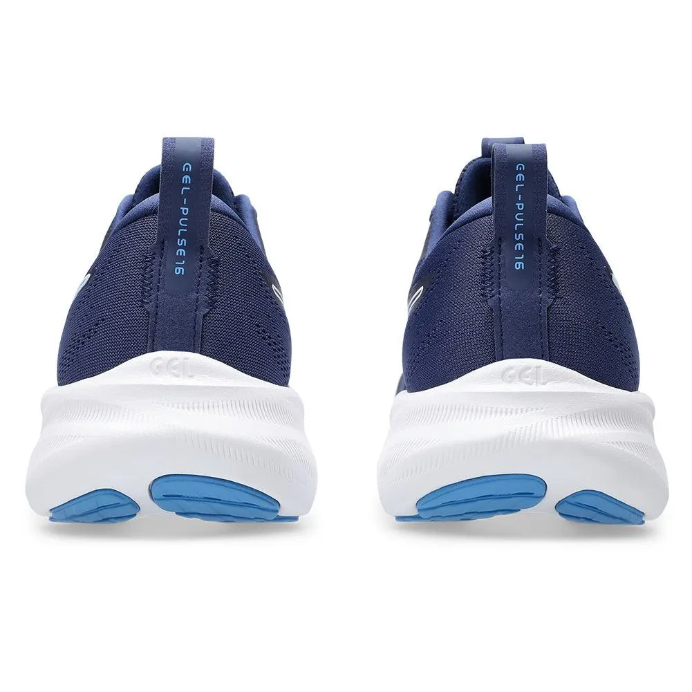 Men`s GEL-Pulse 16 Running Shoes Indigo Blue and Coast