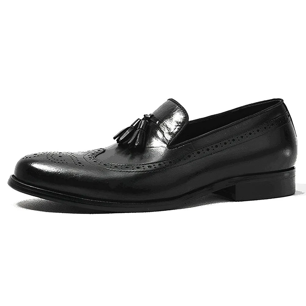 Men's Handmade Cow Leather Casual Loafers