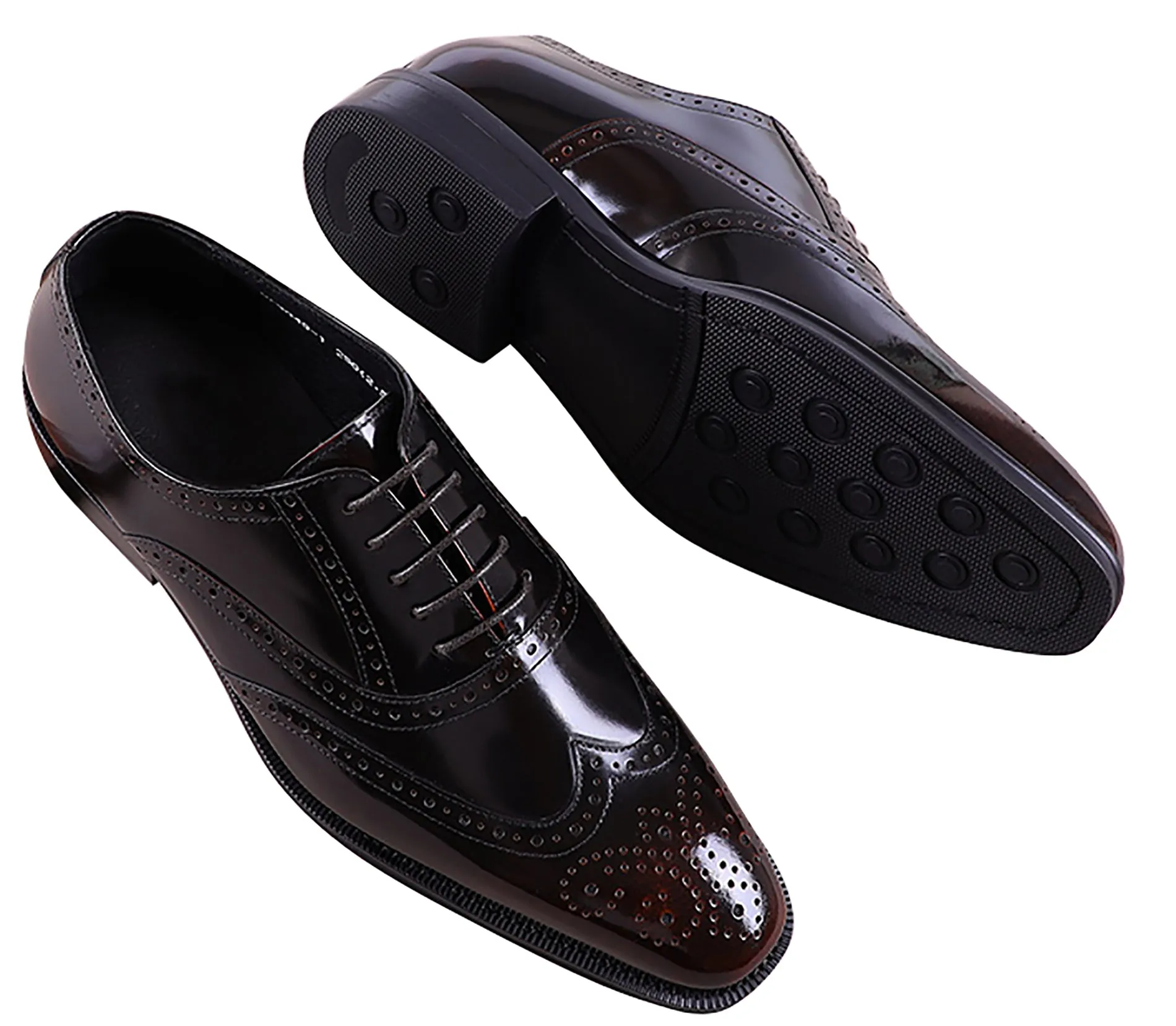 Men's Handmade Dress Wingtips Brogues Oxfords