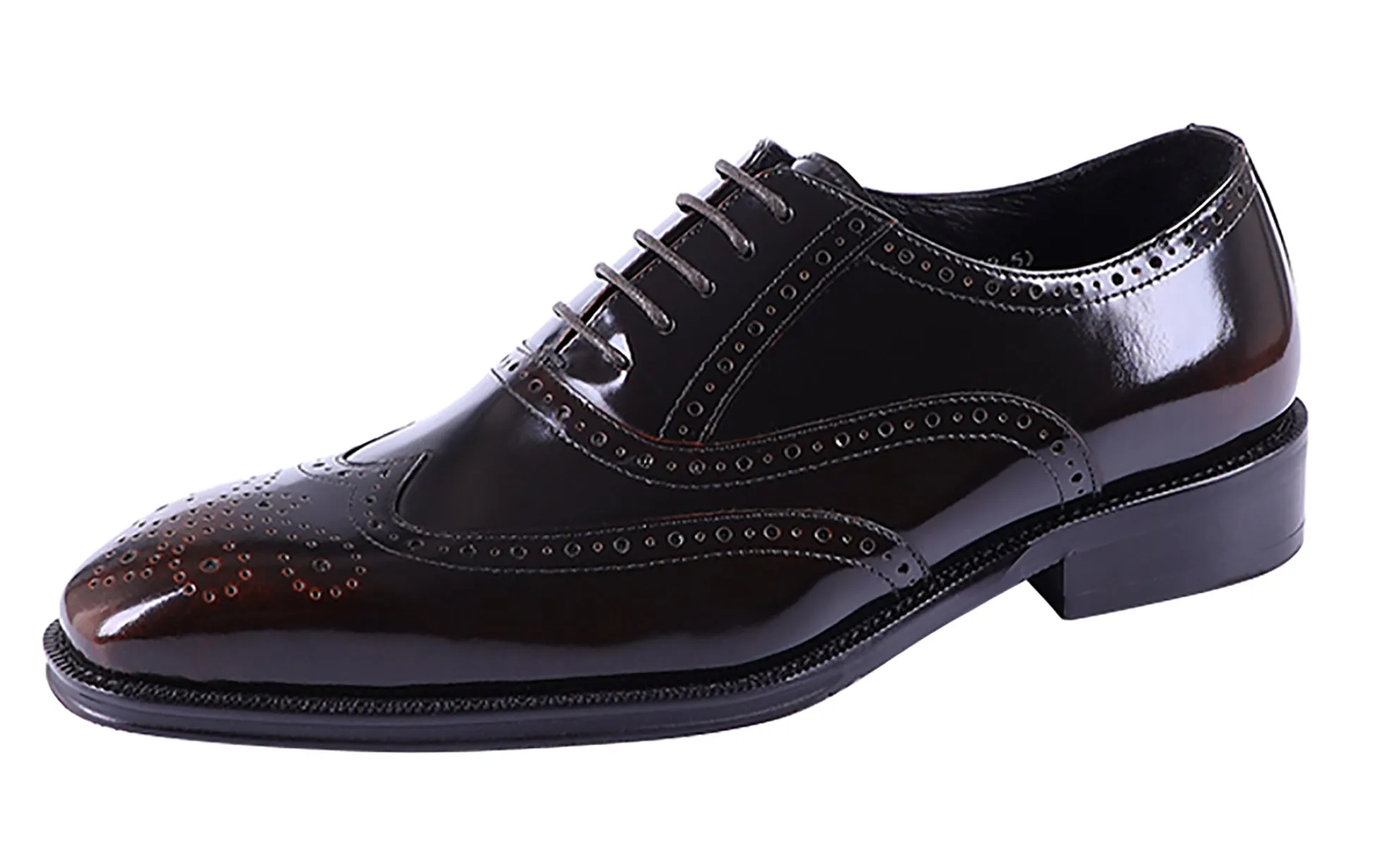Men's Handmade Dress Wingtips Brogues Oxfords
