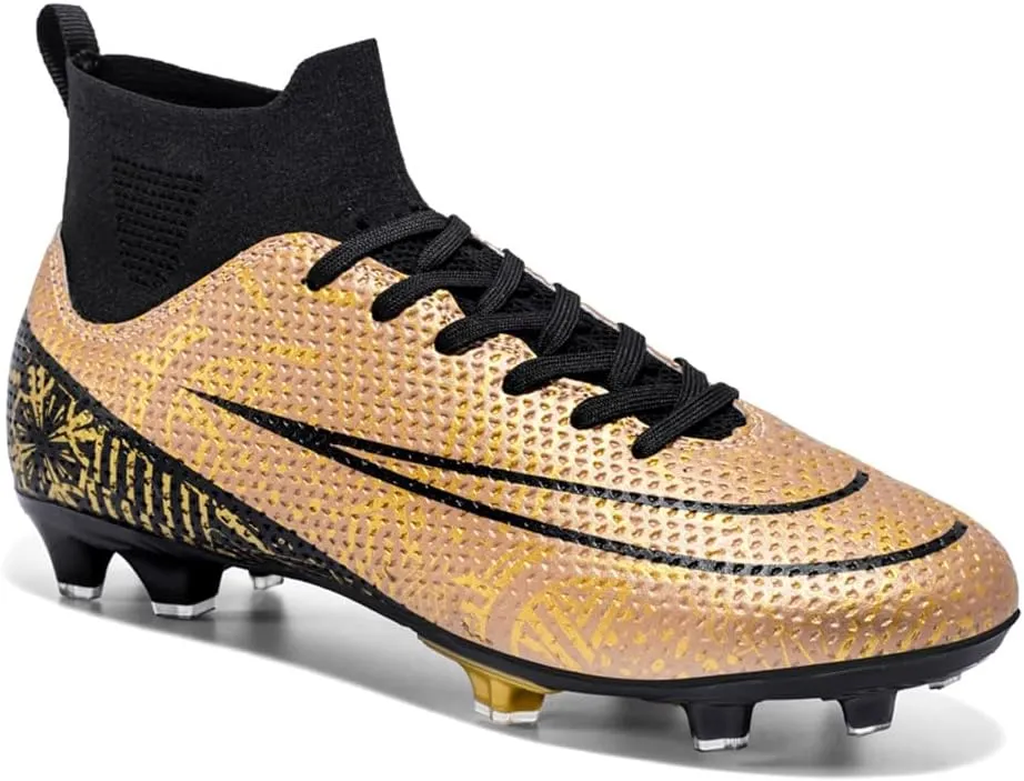 Men's Lightweight Soccer Cleats for Football Training: Non-Slip Professional Futsal Shoes - Futsal Shoes for Youth