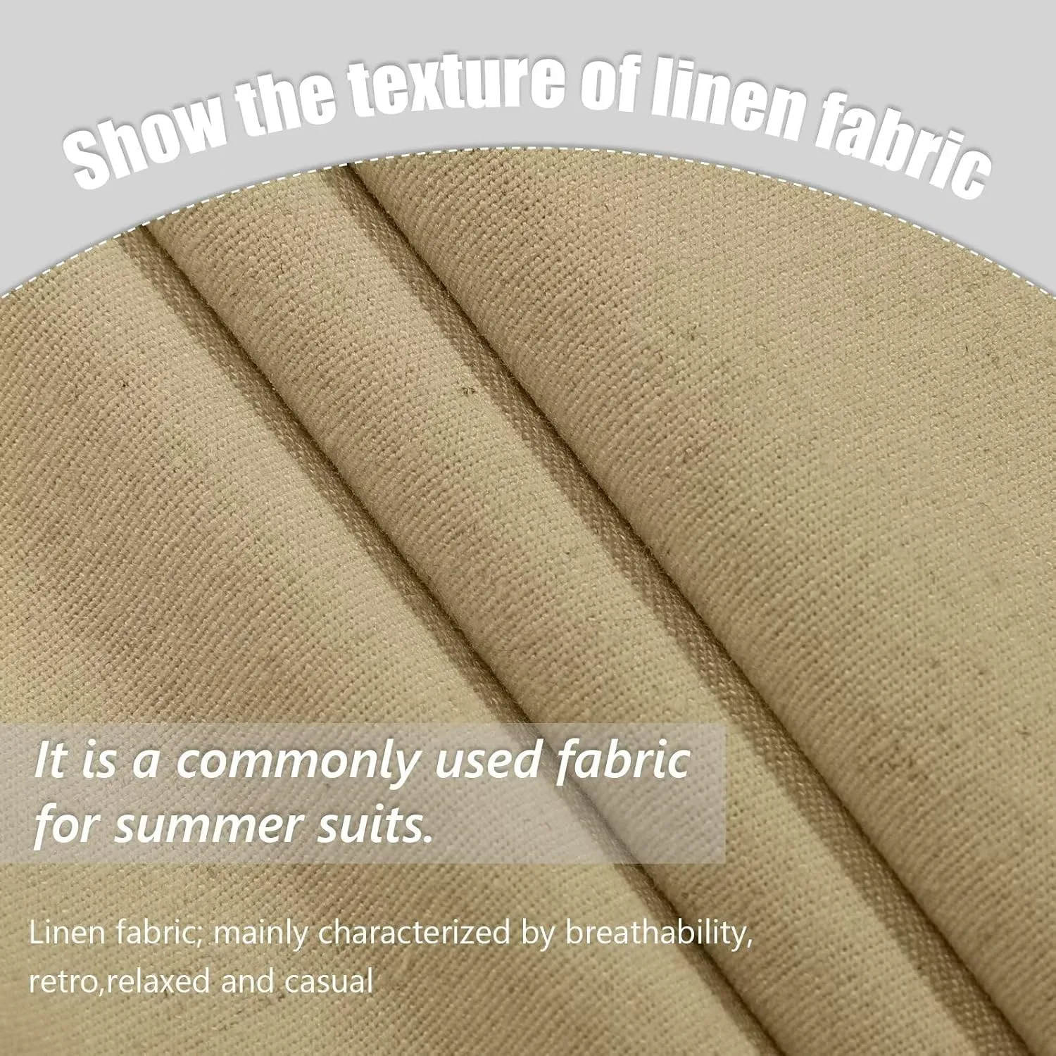 Men's Linen Suit 2 Piece Slim Fit Summer Beach Wedding Dress Tux Prom Suit Blazer Jacket and Pants