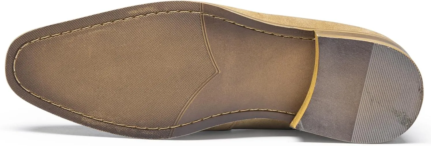 Men's Loafers & Slip-Ons - Full-Grain Leather Penny Loafers Dress Shoes with Casua,Driving