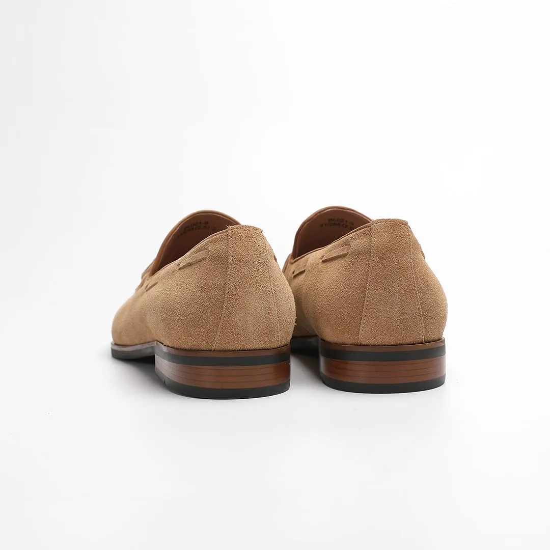 Men's Loafers & Slip-Ons - Genuine Leather Tassel Loafers for Men with Business Casual Style