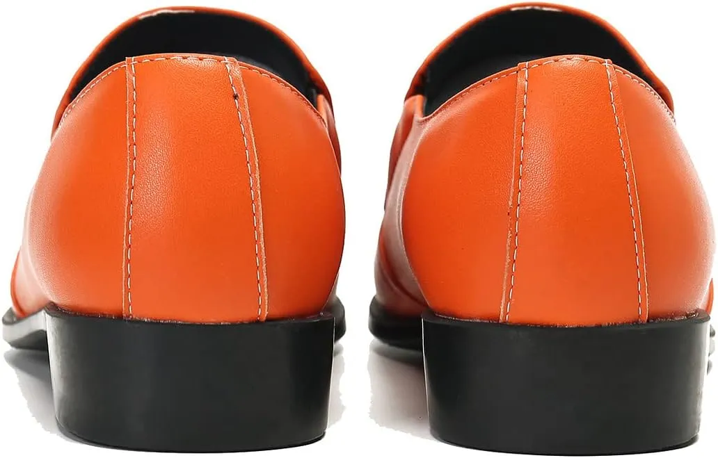 Men's Loafers Casual Penny Slip On Loafers for Men Fashion Prom Wedding Ballroom Tuxedo Party Smoking Summer Walking Shoes for Boy