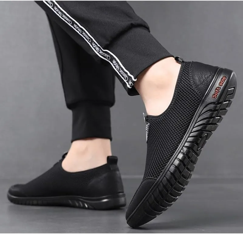 Men's Loafers Mens Commuter Slip-Resistant Lightweight Breathable Easy to Walk for Driving Daily Work Office