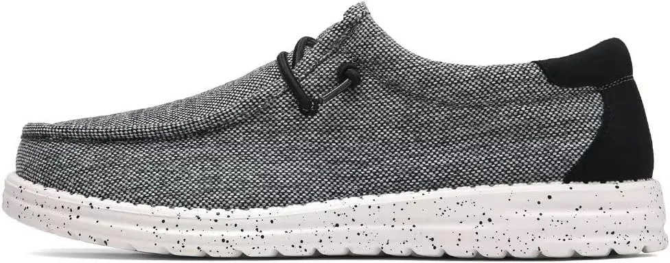 Mens Machine-Washable Casual Loafers, Men Slip On Comfortable and Breathable Boat Shoes for Work, Casual, Walk, Traveling, Beach, Gifts for Men, Zapatos Mocasines para Hombre