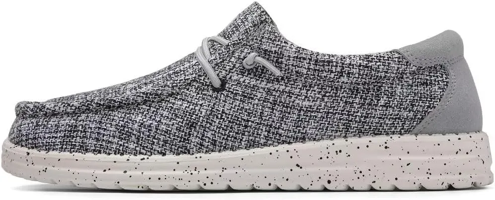 Mens Machine-Washable Casual Loafers, Men Slip On Comfortable and Breathable Boat Shoes for Work, Casual, Walk, Traveling, Beach, Gifts for Men, Zapatos Mocasines para Hombre