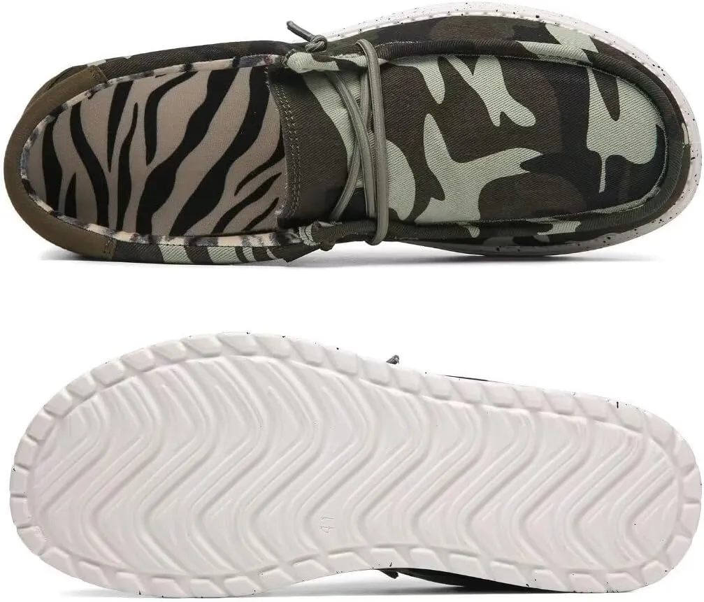 Mens Machine-Washable Casual Loafers, Men Slip On Comfortable and Breathable Boat Shoes for Work, Casual, Walk, Traveling, Beach, Gifts for Men, Zapatos Mocasines para Hombre