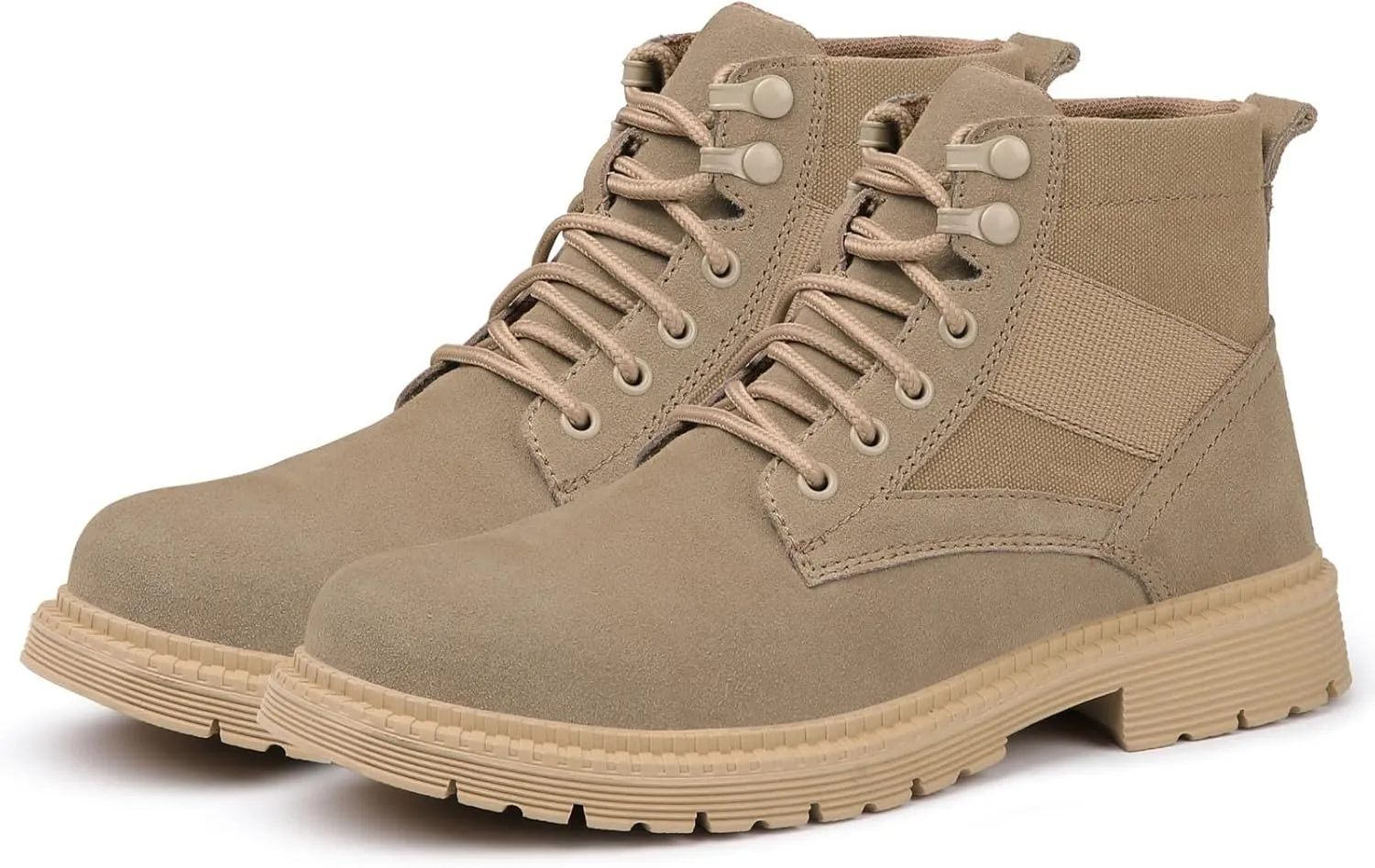 Mens Military Tactical Boots Man Lace Up Hiking Work Army Outdoor Men Combat Shoes Workout Footwear