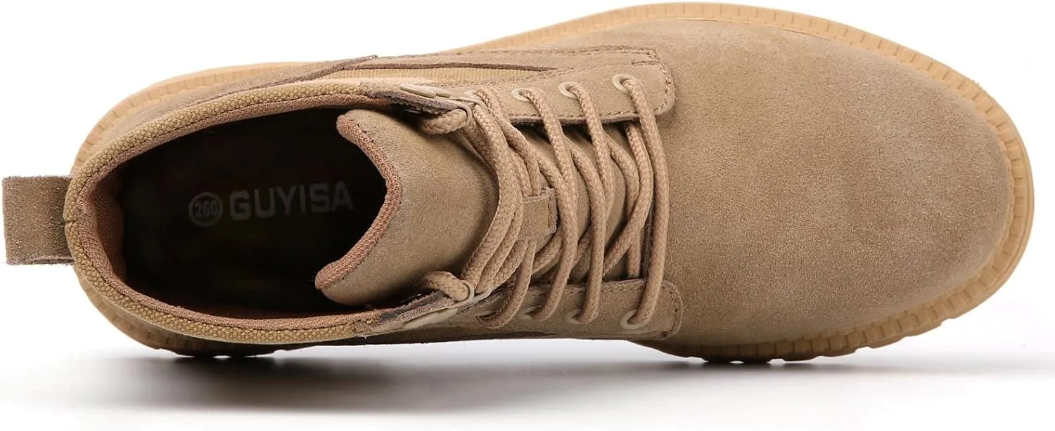 Mens Military Tactical Boots Man Lace Up Hiking Work Army Outdoor Men Combat Shoes Workout Footwear