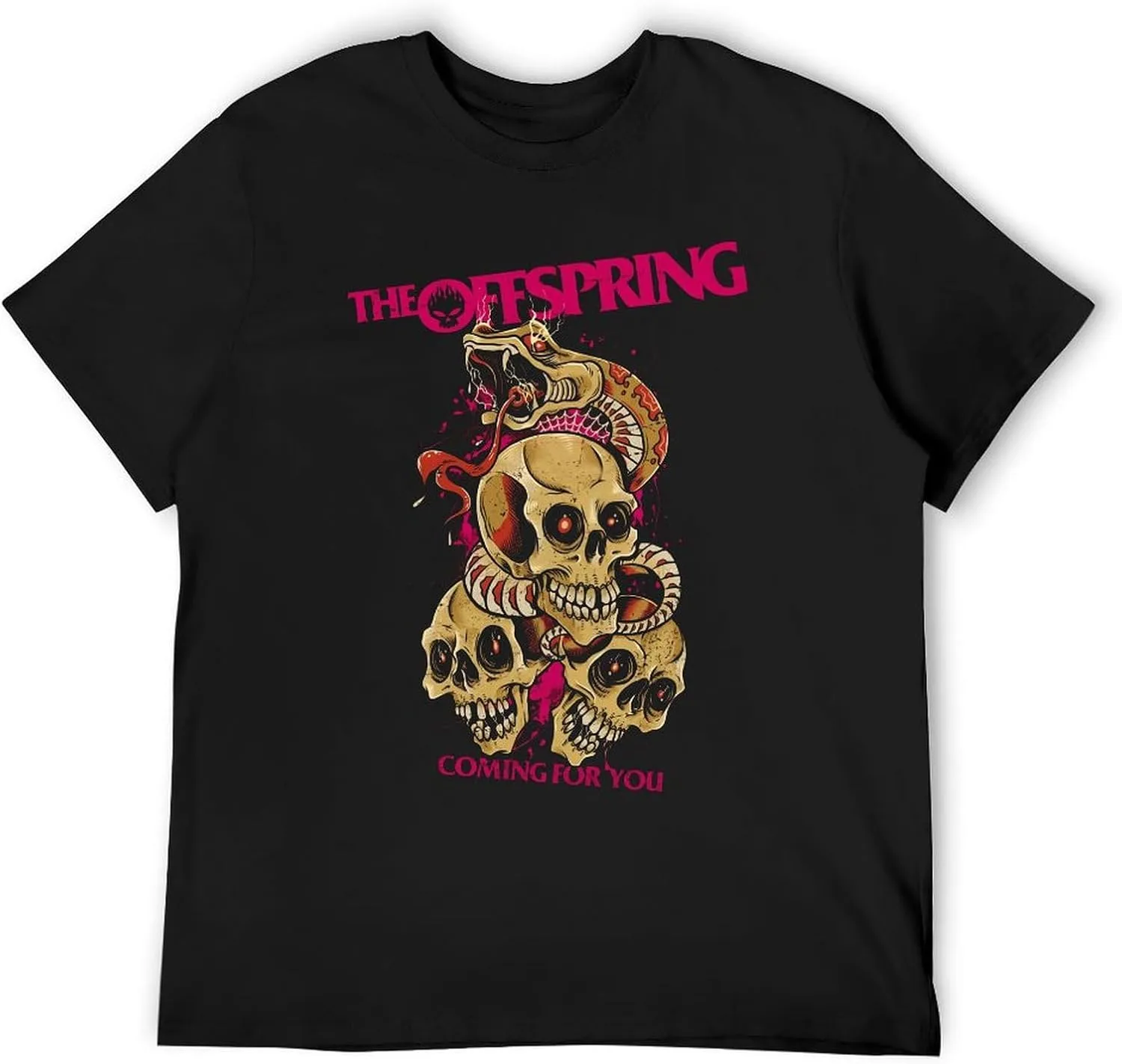 Mens Music Fans T-Shirt Personalized Short Sleeve Stretch-Cotton Shirts Unisex