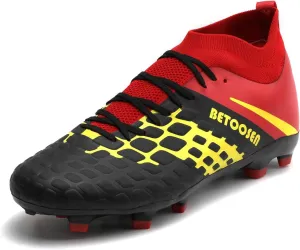 Men's Outdoor Firm Ground Football Soccer Cleats Shoes Futsal Football Training Sneakers