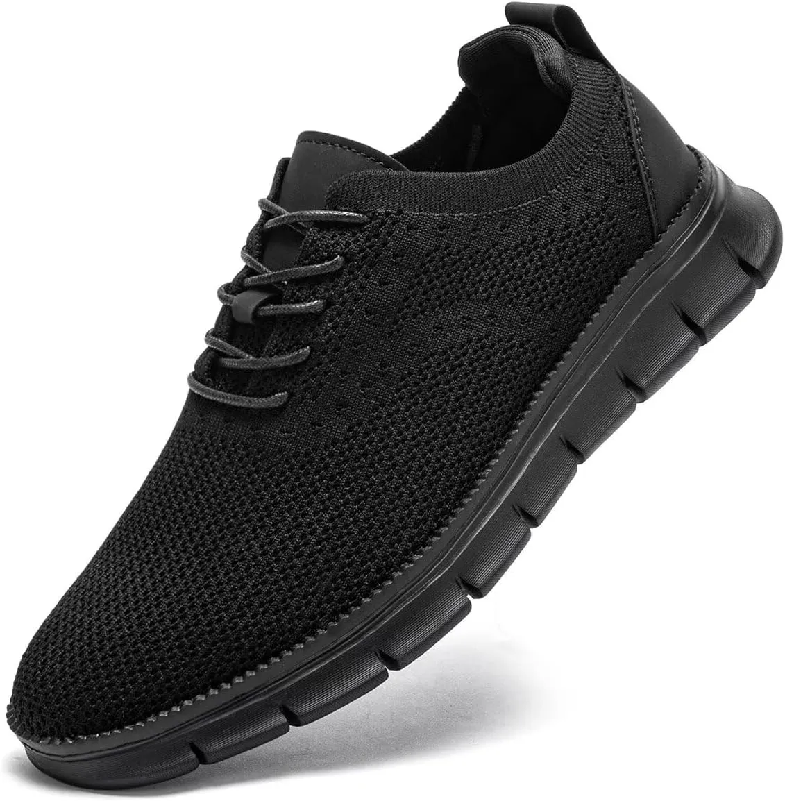 Men's Oxfords Business Shoes Fashion Mesh Casual Dress Walking Sneakers Comfortable Lightweight Soft Sole