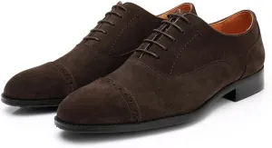 Mens Oxfords Dress Formal Shoes Genunie Leather Wingtips Brogues Oxford Fashion Business Casual Derby Modern Prom Wedding Suit Shoes Tuxedo Shoes for Men