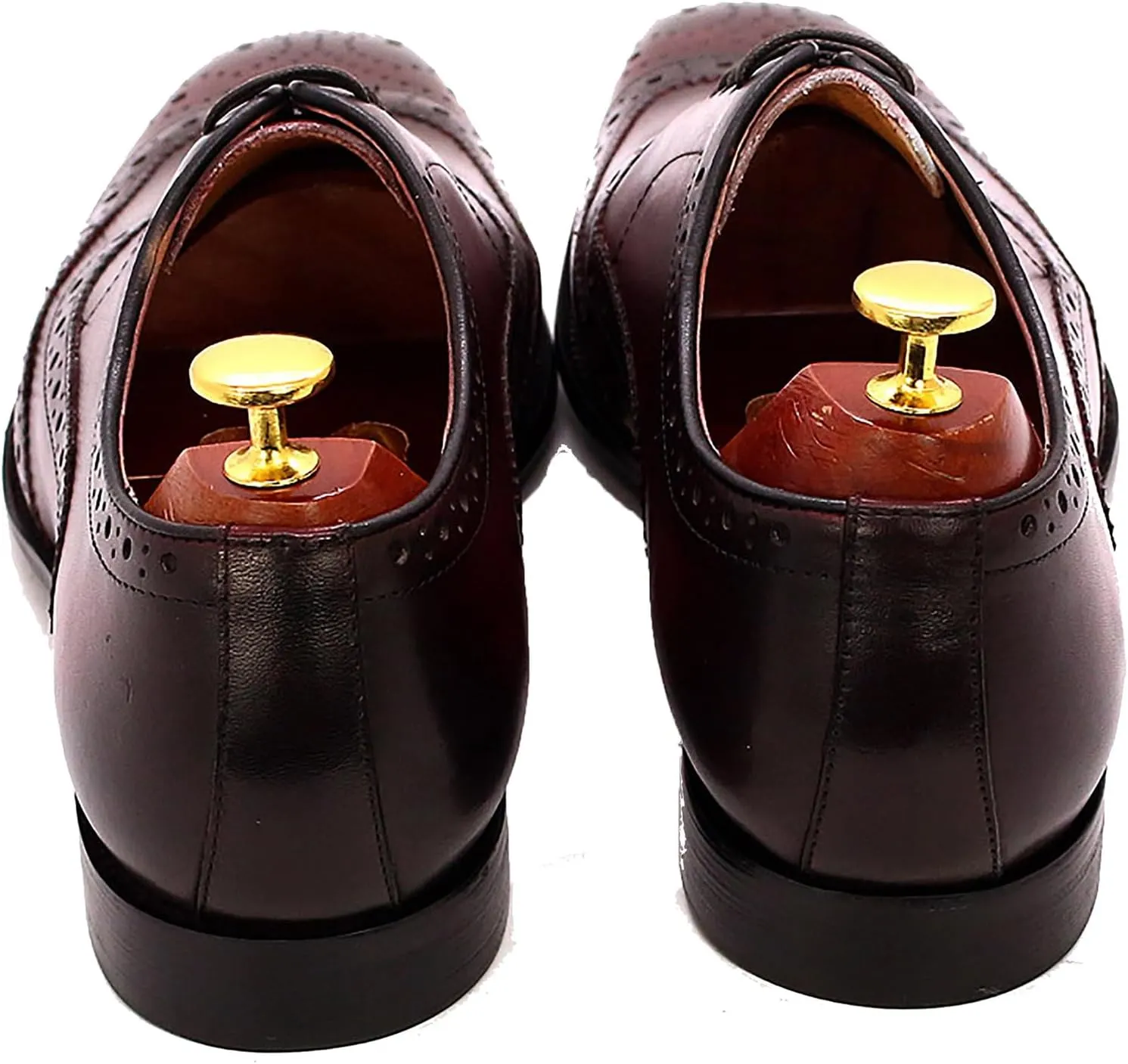 Men's Oxfords Dress Formal Wingtips Brogues Suit Shoes Genuine Leather Tuxedo Wedding Business Casual Comfortable Prom Shoes for Men