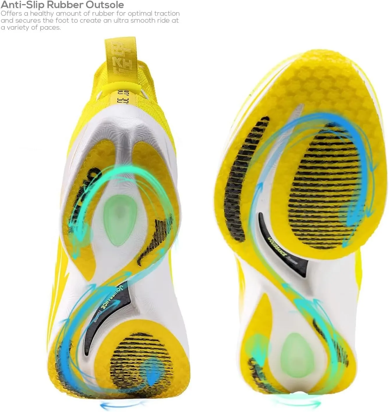 Men's Road Running Shoes Marathon Running Shoes Carbon Fiber Plate Running Shoes Wide with Arch Support Lightweight Breathable Sneakers ONEMIX Light Armor 21601