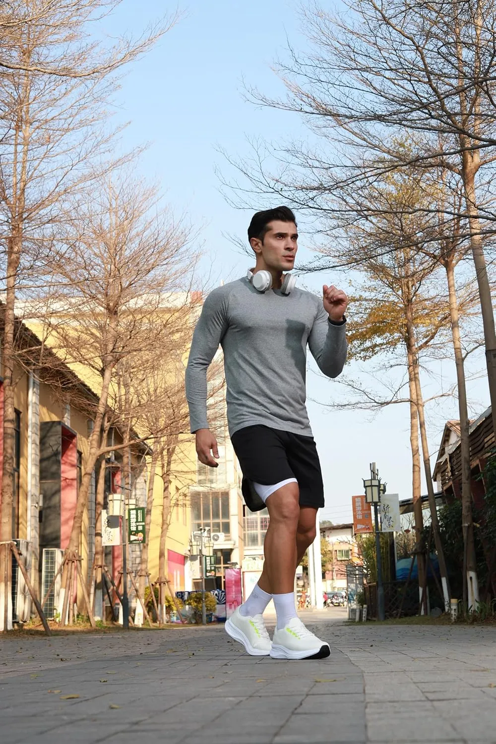 Men's Running Shoes-Breathable Walking Non-Slip Athletic Sneakers Lightweight Gym Comfortable Tennis Road Sneaker Training Shoe Men with Boxes