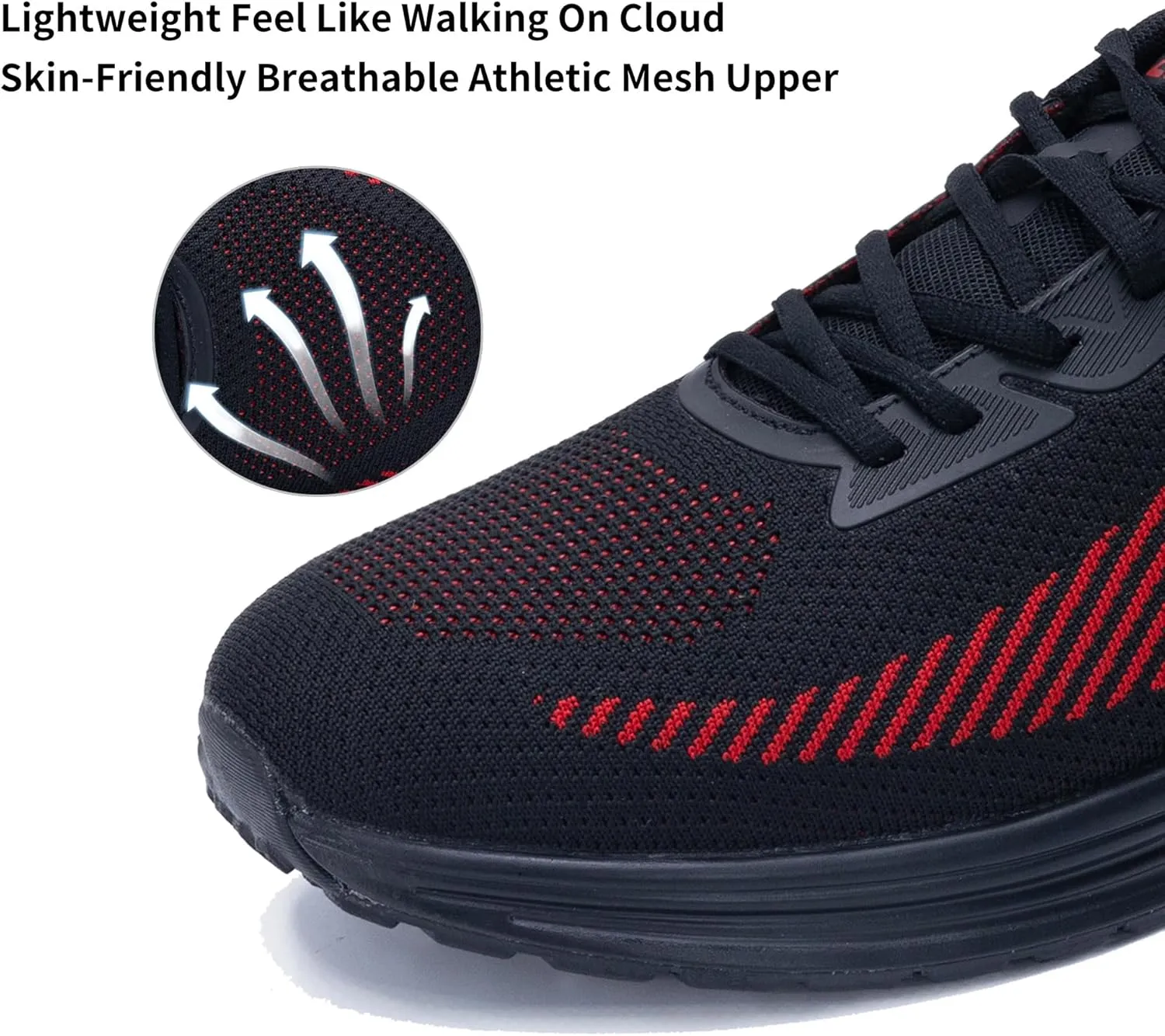 Men's Running Shoes Comfortable Tennis Gym Athletic Walking Sneakers for Jogging Training Sports US 7-13