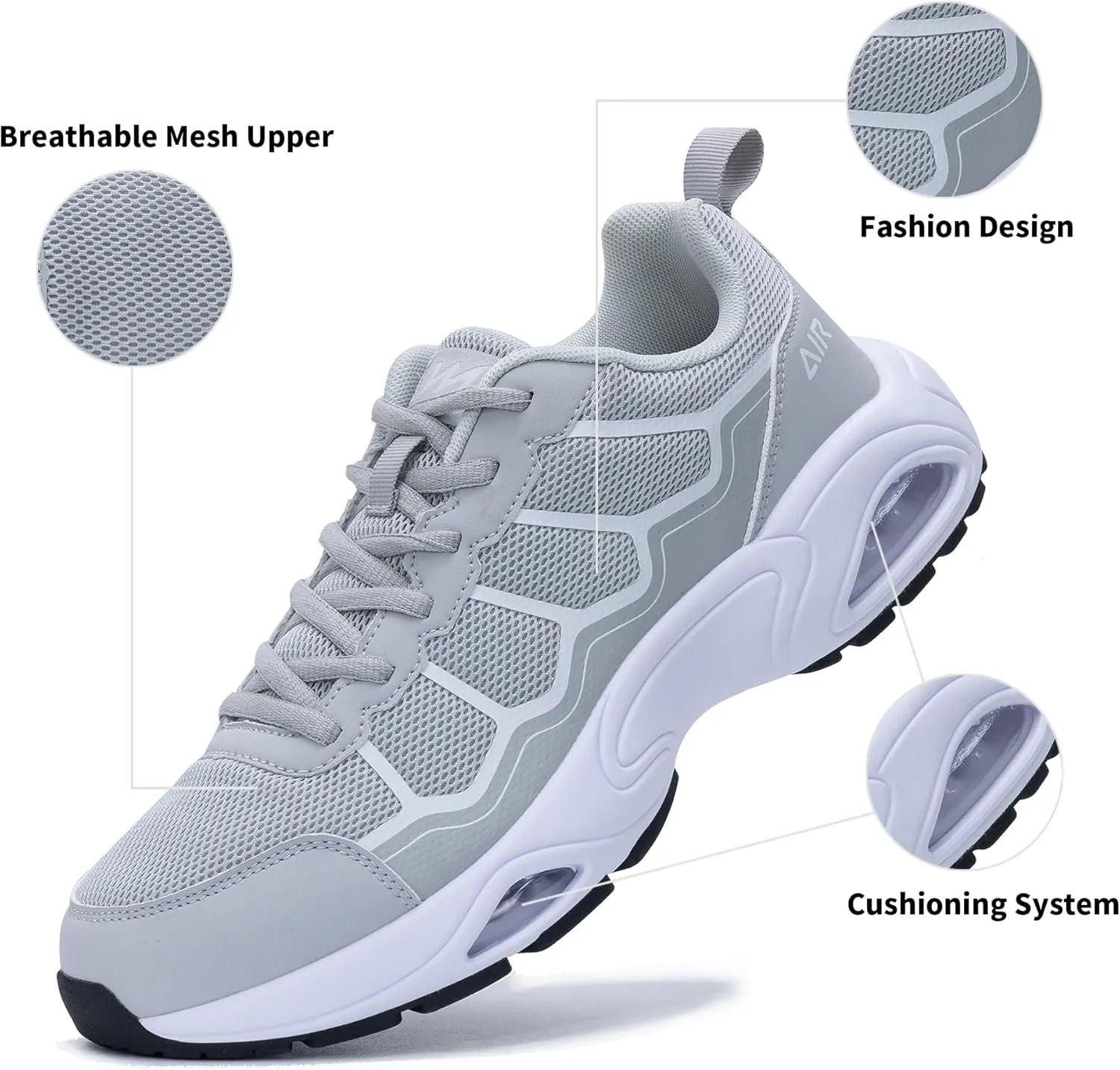 Mens Running Shoes Tennis Athletic Walking Sneakers Fashion Workout Gym Shoes