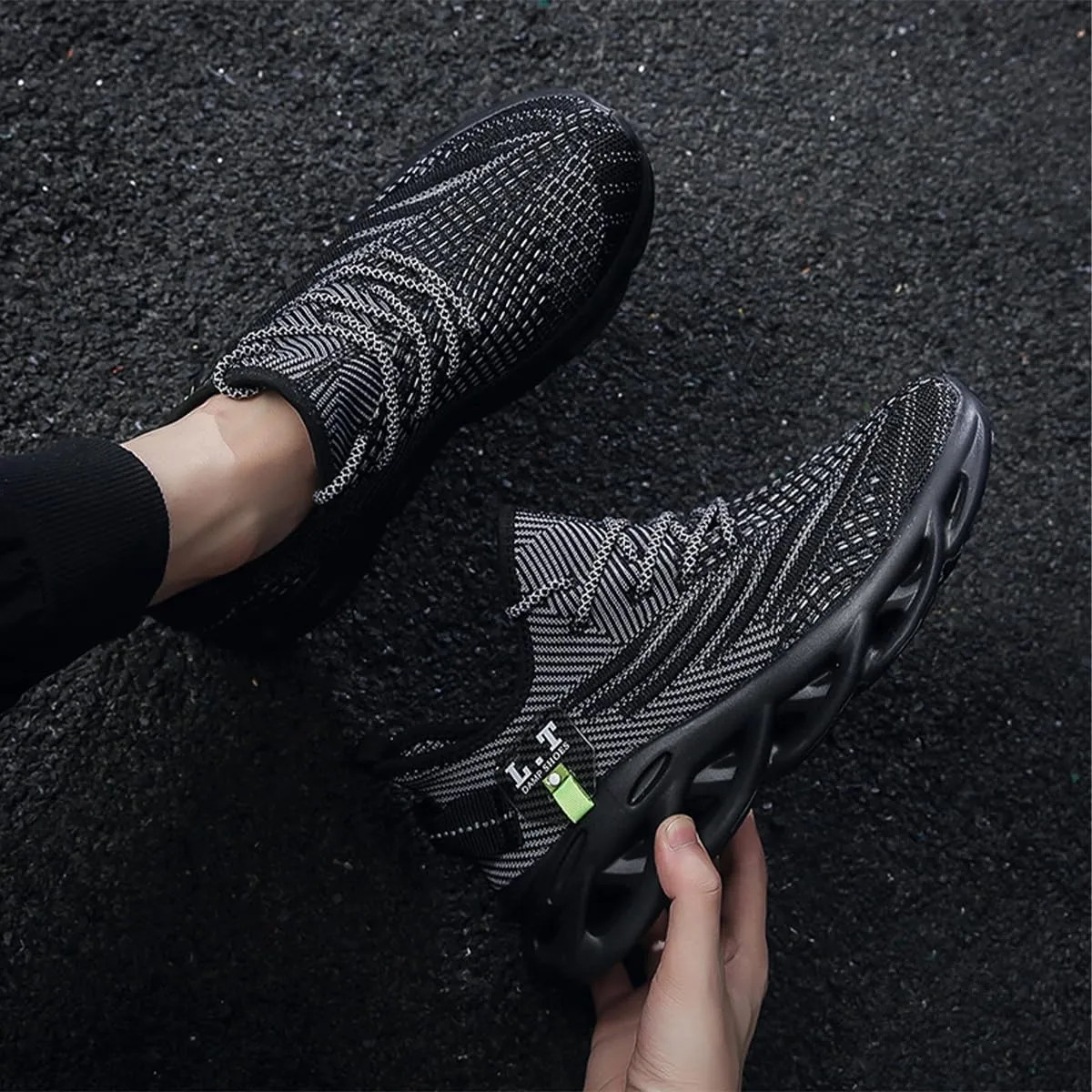 Mens Running Walking Tennis Road Shoes Sports Athletic Casual Fashion Gym Hiking Shoes for Men Sneakers Work Breathable Comfortable Lightweight