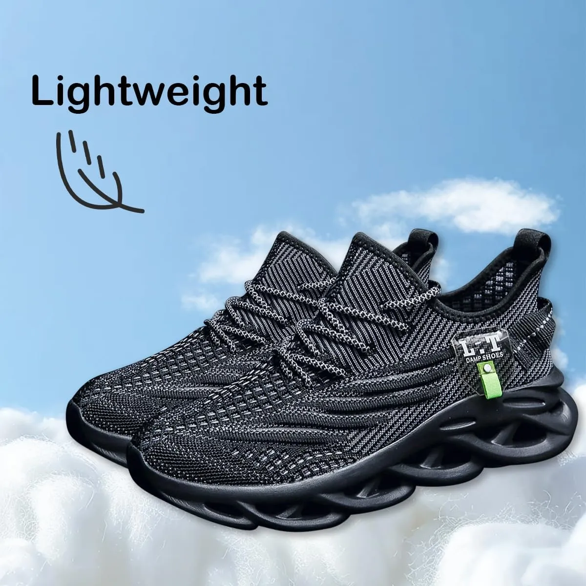 Mens Running Walking Tennis Road Shoes Sports Athletic Casual Fashion Gym Hiking Shoes for Men Sneakers Work Breathable Comfortable Lightweight