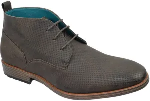 Men's Shoes Dress Semi Formal Lace Up Casual Half Boots Oxfords High Top ARIDER ANDREW-01