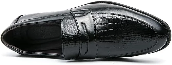 Mens Slip-on Dress Penny Loafer Casual Loafers Shoes for Male Classic Business Work Office Formal Dress Shoes