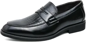Mens Slip-on Dress Penny Loafer Casual Loafers Shoes for Male Classic Business Work Office Formal Dress Shoes