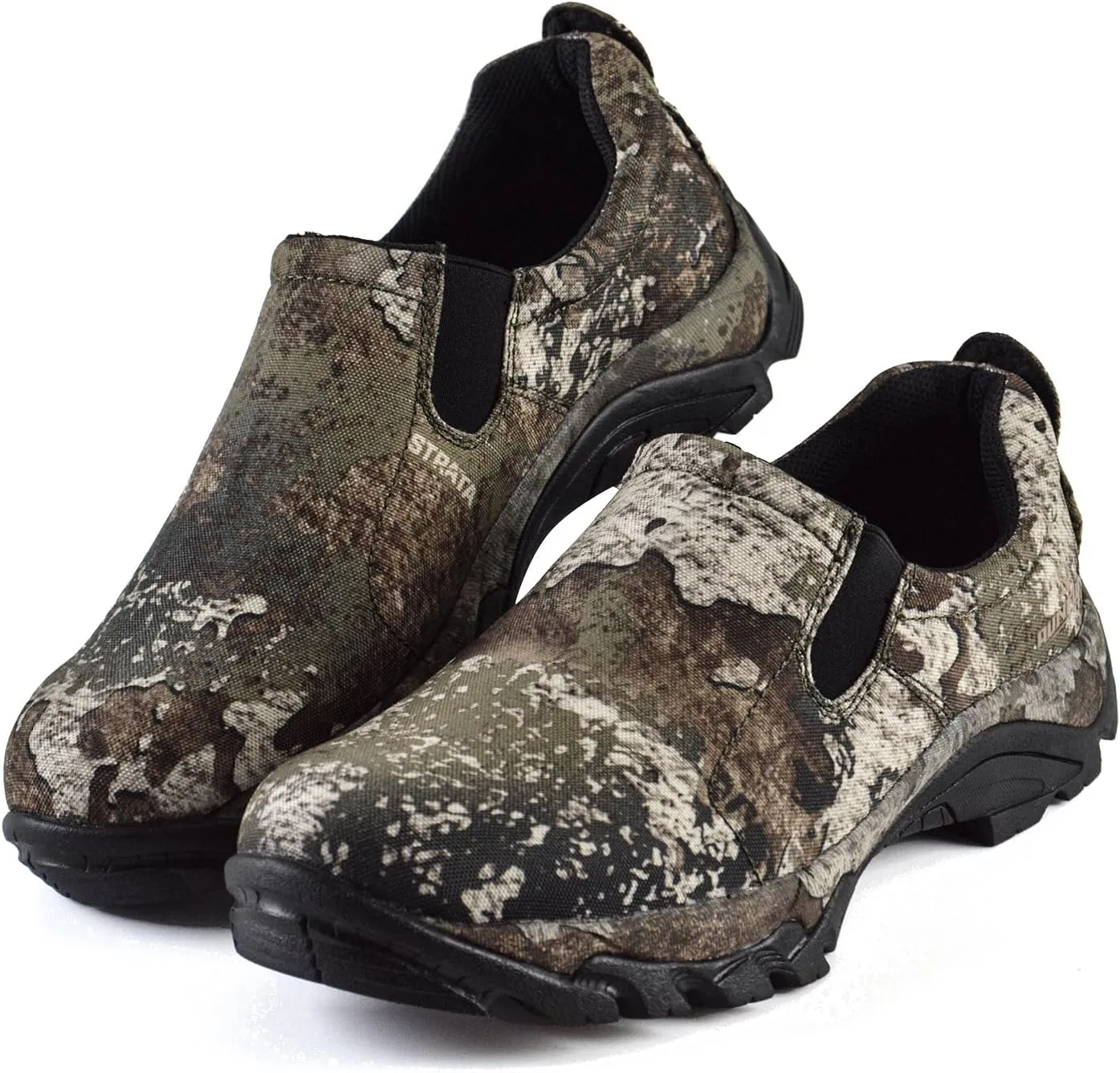 Men's Slip On Shoes Waterproof Walking Shoes Lightweight Camo Garden Shoes