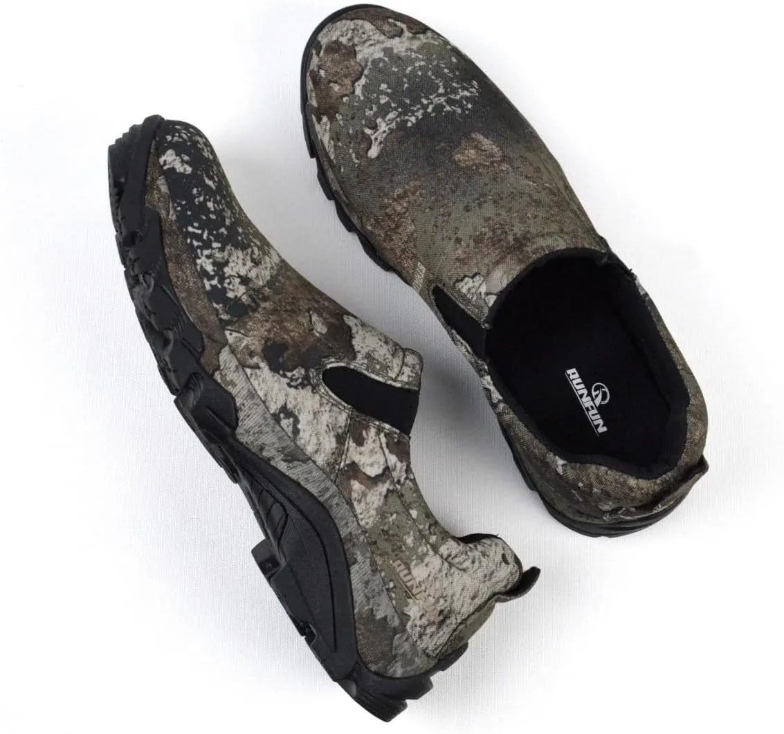 Men's Slip On Shoes Waterproof Walking Shoes Lightweight Camo Garden Shoes