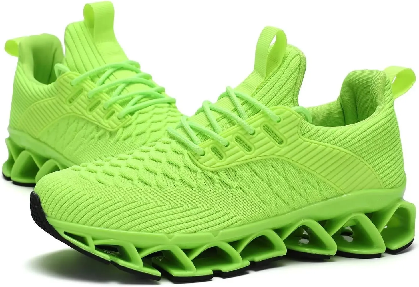 Men's Slip on Walking Running Shoes Blade Tennis Casual Fashion Sneakers Comfort Non Slip Work Sport Athletic Trainer