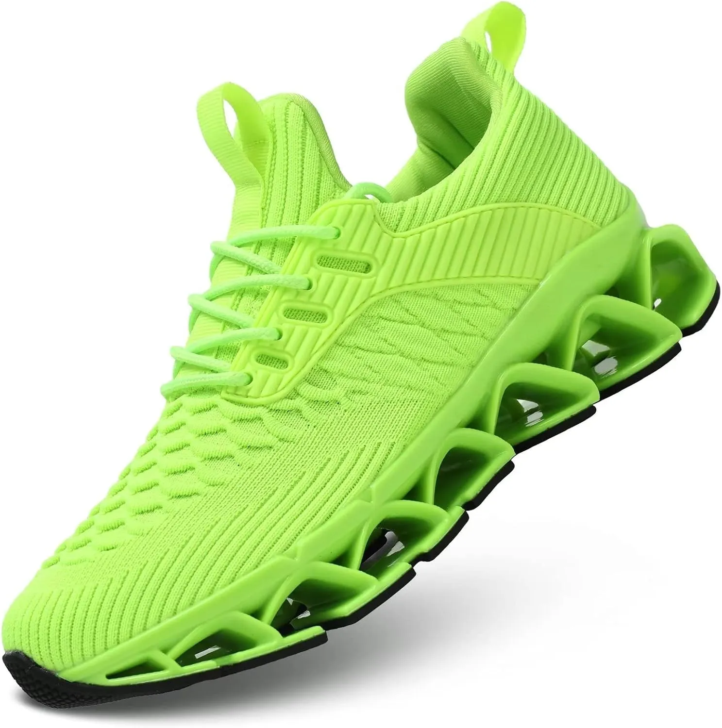 Men's Slip on Walking Running Shoes Blade Tennis Casual Fashion Sneakers Comfort Non Slip Work Sport Athletic Trainer