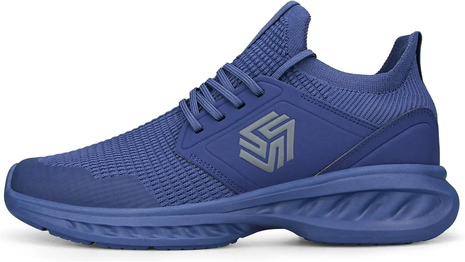 Mens Slip On Walking Shoes Non Slip Running Shoes Breathable Workout Shoes Lightweight Gym Sneakers