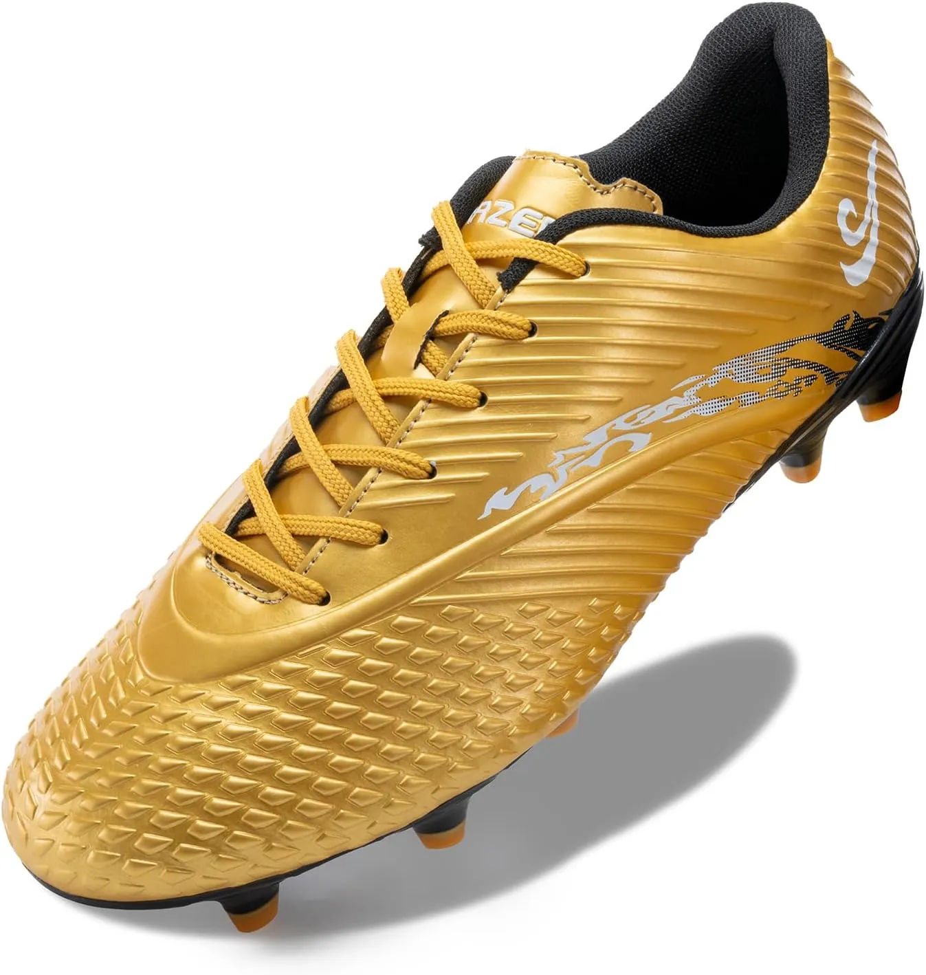 Men's Soccer Cleats Women's Football Shoes Lightweight Professional Adult Athletic Training Lace-Up Soccer Shoes