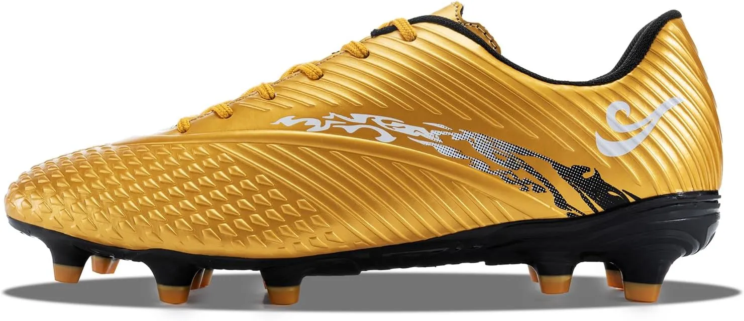 Men's Soccer Cleats Women's Football Shoes Lightweight Professional Adult Athletic Training Lace-Up Soccer Shoes