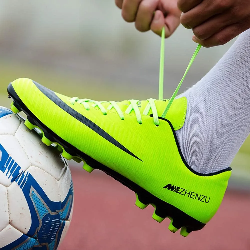 Men's Soccer Training Shoes Kids Youth Outdoor Field Turf Soccer Cleats