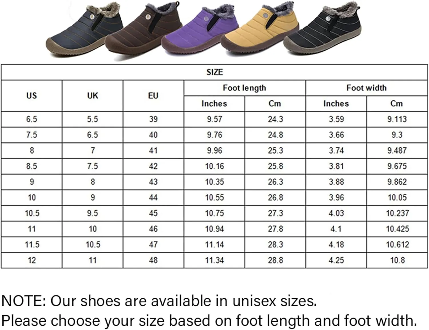 Men's Waterproof Warm Plush Lined Outdoor Snow Ankle Boots, Winter Boots For Man Waterproof Snow Anti-Slip