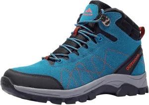 Mens Winter Snow Boots, Waterproof Snow Boots Outdoor Short Rain Boots Trekking Snow Boots Womens Winter Shoes