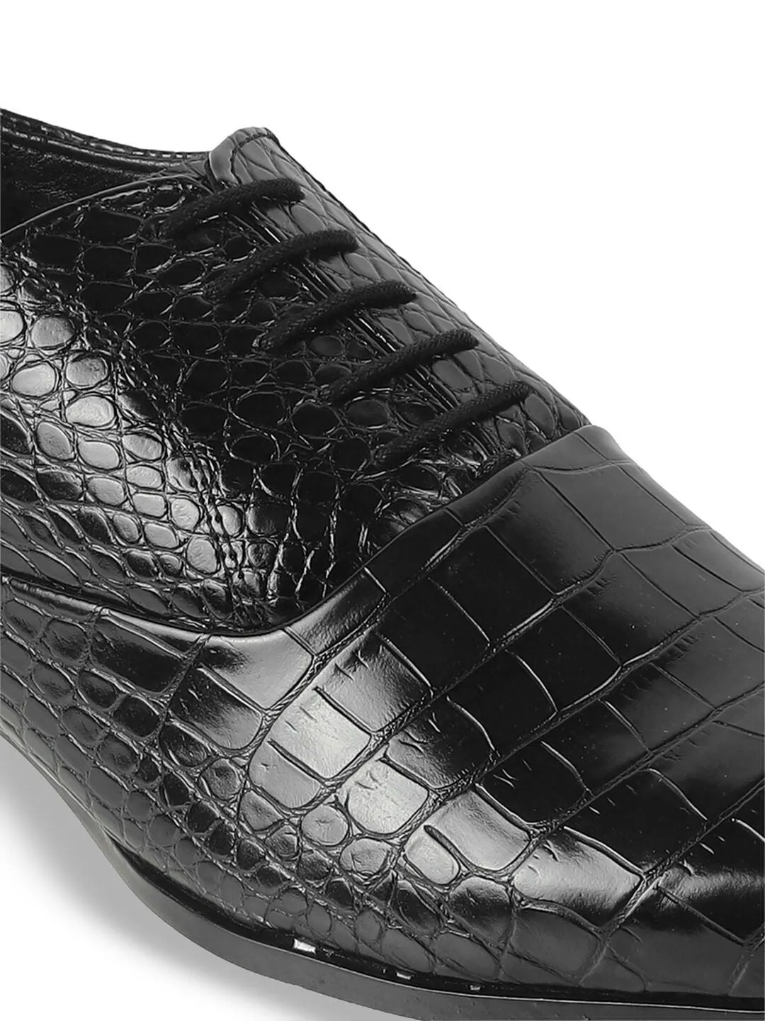 Metro Men Textured Formal Oxfords