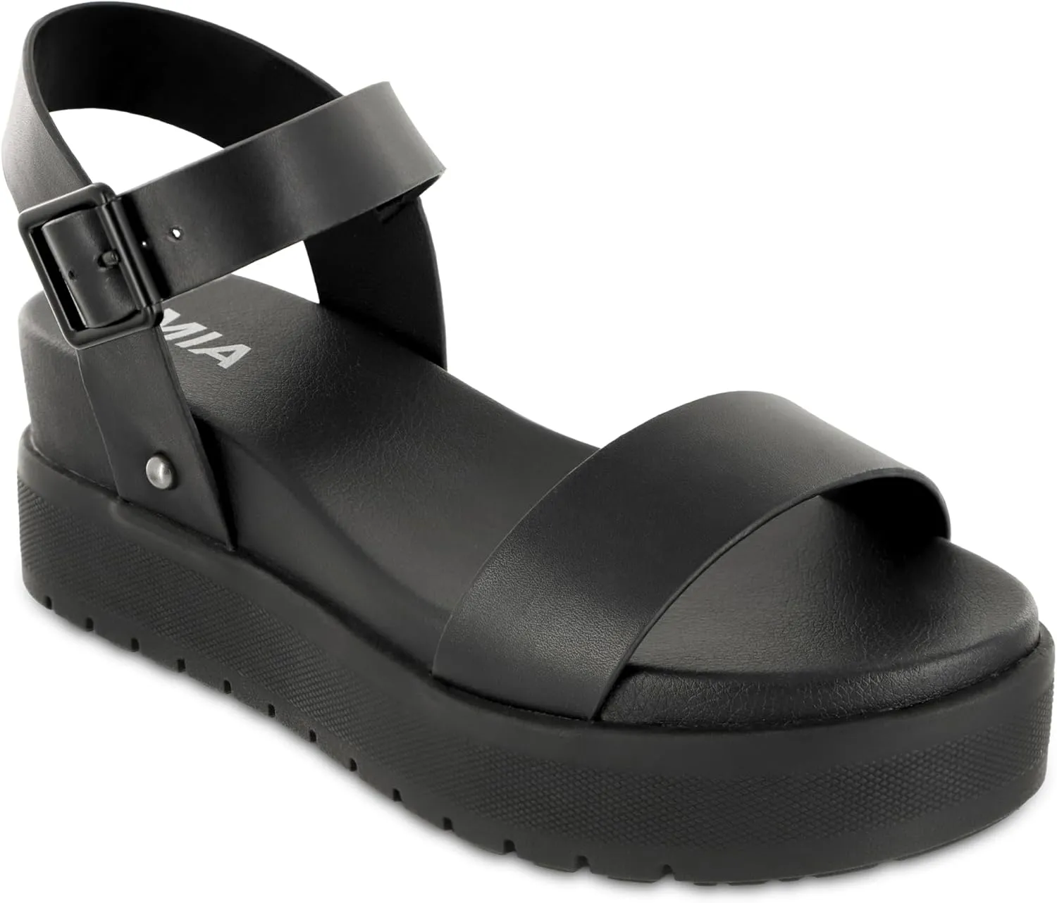 MIA Shoes Kayci Women's Ankle Strap Platform Sandals
