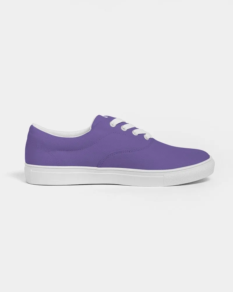 Midtone Violet Canvas Sneakers | Women's | C70M80Y0K0