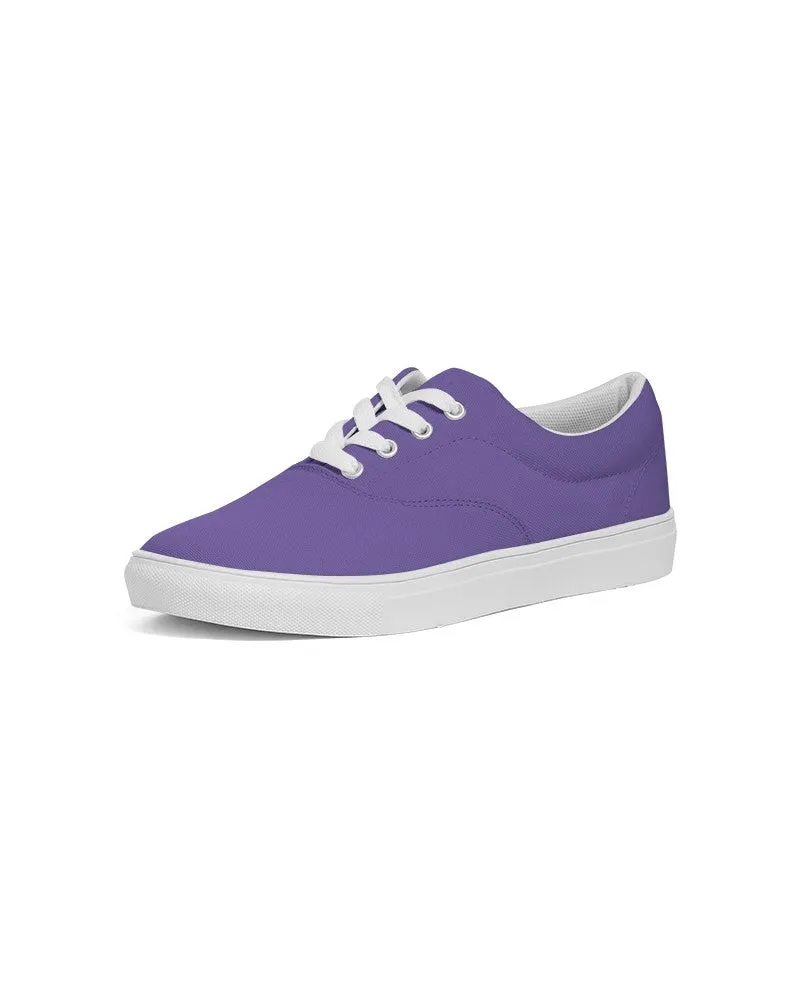 Midtone Violet Canvas Sneakers | Women's | C70M80Y0K0